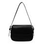 Pure Color 2022 New Style Autumn Winter Fashion Messenger Bag Street Fashion Magnetic Button Bag Texture Retro High Quality Bags
