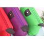 Small Cosmetic Organizer Bag Waterproof Travel Portable Zipper Flat Makeup Pouch for Women Girl