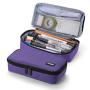 Gelory School Office Portable Pencil Pouch Large Capacity Students Stationery Pouch Pencil Holder Desk Organizer