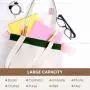 Designer Tote Ladies Hand Bag Women Handbags Customized Vinyl Clear PVC Tote Shopping Bag Transparent Women Fashion Casual