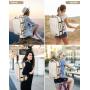 2024 Fashion 4pc/set Travel Backpack Waterproof Expandable 40L TSA-Approved bags large laptop travel backpack for men women