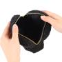 Keymay Rts Fast Shipping High Quality Multicolor Winter Plush Cozy Teddy Pouch Sherpa Cosmetic Bag Personalized Makeup Bag