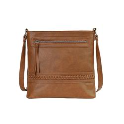 Wholesale Fashion Crossbody Sling Bag High Capacity Soft Leather Ladies Everyday Shoulder Messenger Bags