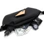Gelory Custom Logo Men's Running Mobile Waist Bag Multi functional Large Capacity Chest Bag Casual One Shoulder Crossbody Bag