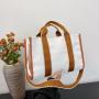 Fashion canvas bag large capacity handbag female single shoulder crossbody Tote bags Hot Sale Korean