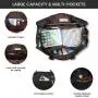 LOVEVOOK Custom 3pcs/set Waterproof Travel Duffle Bag with Toiletry Pouch High Quality Overnight Bag Weekender Travel bag unisex
