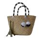 Handmade Vacation Wind Fashion Spring Summer Rattan Straw Beach Woman Woven Tote Bags Handbags Tote Summer Beach