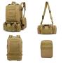 ZF170 Outdoor Duffel Bag Combination Oxford Cloth Travel Bag Multifunctional  Mountaineering Bag
