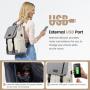 LOVEVOOK Hot Wholesale Outdoor Sport Bag Pack Custom logo laptop backpacks school bags unisex large Laptop Backpack With USB