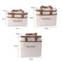 ZWY044 Outdoor Bento Insulated Bag Student Worker Oxford Thickened Aluminum Foil Lunch Bag New Simple Portable Storage Bag