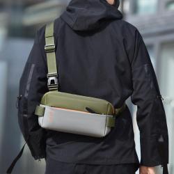 Fashion shoulder backpack bag for men crossbody sling chest bag waterproof fanny pack men outdoor gym cycling shoulder bag