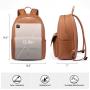 LOVEVOOK fashion backpacks bag for women waterproof PU leather backpacks custom school travel business women's laptop backpacks