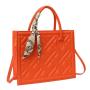 HR544 Women's Bag New Fashion Comfortable Handheld Scarf Ladies Handbag Single Shoulder Crossbody Underarm Large Square Bag