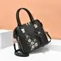 CCF412-1 Women Crossbody Shoulder Bags Embroidered Flowers Designer Pu Leather Ladies Tote Bag Chinese Style Handbag For Women