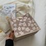 Female Summer New Lunch Box Bento Female Ins Tote Bag Fashion Go To Work Hand Bag