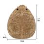 Tendy fashion diamonds messenger bag Rhinestone Luxury Crystal Ladybug purse