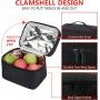 Gelory High Quality Insulated Meal Prep Bag Food Containers Lunch Bag Tote Thermal Meal prep Cooler Bag