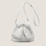 2024 Custom Vegan Fur Bucket Bag Rabbit Ears Cross Body Bags With Leather Shoulder Straps
