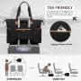 LOVEVOOK 4pc New Design High Quality Leather Diaper Tote Bag Large Waterproof Nappy Baby Bag for Mum organizer travel diaper bag