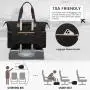 LOVEVOOK 4pc New Design High Quality Leather Diaper Tote Bag Large Waterproof Nappy Baby Bag for Mum organizer travel diaper bag