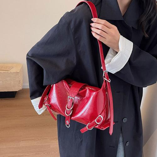 Women'S  High Quality New Fashion Pu Leather Handbag Manufacturer Designer Solid Shoulder Bags