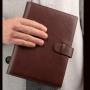 Personalised nice soft quality refillable A5 notebook diary cover A5 pu leather journal cover