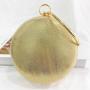 customize Bling Wholesale Crystal Latest Trendy Clutch Bags Round Rhinestone Evening Dinner Clutch Bag Women