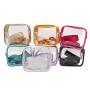 High Quality Clear Crossbody PVC Bag Transparent PVC Shoulder Bag Stadium Approved Clear Concert Bag