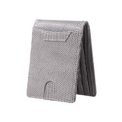 Vegan leather lizard pattern bifold men wallet bifold leather card holder wallet