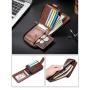 XL281 Men's Genuine Leather Short Wallet Soft Comfortable Purse Gift Packaging Box Card Holders Accept Customized Logo