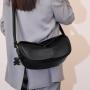 Soft Fabric Crossbody Bag Fashion Ladies Bags Brown Handbag Shoulder Leather Bags For Women Luxury High Quality