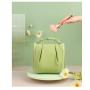 HR308 New Waterproof Makeup Storage Bag Hanging Multifunctional Portable Wash Bag Portable Zipper Foldable Makeup Handheld Bag