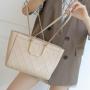 Genuine Leather Big Bag Women's High-Grade Real Cow Leather Shoulder Bag Wholesale large-Capacity Women Handbag Simple Tote Bag