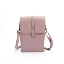 Fashion soft leather women's shoulder crossbody bag good quality small genuine leather phone bag