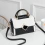 2024 Bags for women South Korean Fashionable Women's Portable Single-Strap Messenger Bag Small Square Bag Wholesale