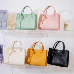 2024 Wholesale Ladies' Small Square Crossbody Bag Quality Pu Leather Women's Shoulder Handbag Zipper Closure Fashion Style