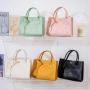 2024 Wholesale Ladies' Small Square Crossbody Bag Quality Pu Leather Women's Shoulder Handbag Zipper Closure Fashion Style