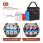 China Factory Custom logo Breastmilk Cooler Bag Travel Baby Bottle Carrier Tote Bag With Ice Pack