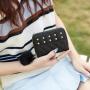 Women's Wallet Coin Purse Short Embroidery Card Bag 2024 Ladies Purse New Design Small Bag Fuzzy Wholesale Fashion