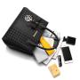ZR195 New PU Boston Women's Bag European and American Elegant Female Handheld One Shoulder Crossbody Bag Girl Handbag