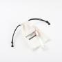 12 Oz Small Cotton Canvas Dust Makeup Packaging Bag White Thick Canvas Drawstring Bag For Jewelry