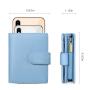New Solid Color Short Women'S Wallet With Zipper Cute And Fashionable Coin Purse Pu Student Card Holder Card Bag