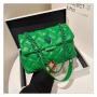 New fashion handbags popular simple PU leather shoulder crossbody bag daily versatile diamond lattice women's bags wholesale