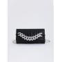 New Shining Water Diamond Chain Crocodile Pattern Impossible Handbag