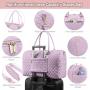 LOVEVOOK Wholesale Custom Logo 5 in1 Large Diaper Tote Travel Bags Mommy Weekender Duffel Bags Ladies Overnight Bag For Women