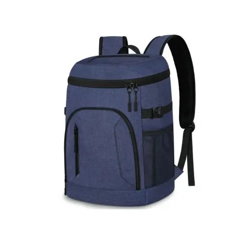 Leak-Proof Large Capacity 30-Can Insulated Thermal Bag Soft Cooler for Beverage Lunch Travel - Unisex Cooler Backpack