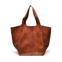 2024 Custom Hot Selling High Capacity Leather Tote Bag For Women Luxury Travel Weekend