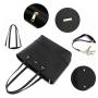 LOVEVOOK 3pc/set designer ladies handbags and purses shopping shoulder bag crossbody bag office travel luxury women tote bags