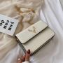 2022 New Small PU Leather Handbag Women Shoulder Bag Simple Style Crossbody Bag Women Hand Bags