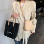Wholesale High Quality Fashionable Cheap Custom Logo Portable Handbag Women Durable Canvas Travel Tote Bags